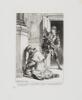 Delacroix, Eugene - Hamlet: Hamlet Comes Upon the King at Prayer