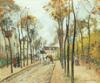 Pissarro, Camille - The Boulevard des Fossés, Pontoise