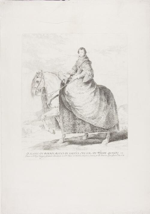 Copies after Velázquez: Isabel de Borbón