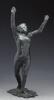 Degas, Edgar - Dancer moving forward, arms raised