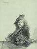 Rembrandt van Rijn - Self-Portrait Leaning on a Stone Sill