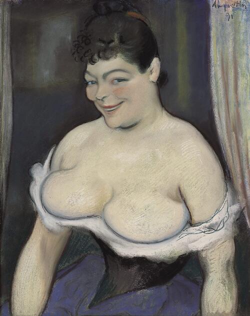 Portrait of a Woman (Marguerite Dufay?)
