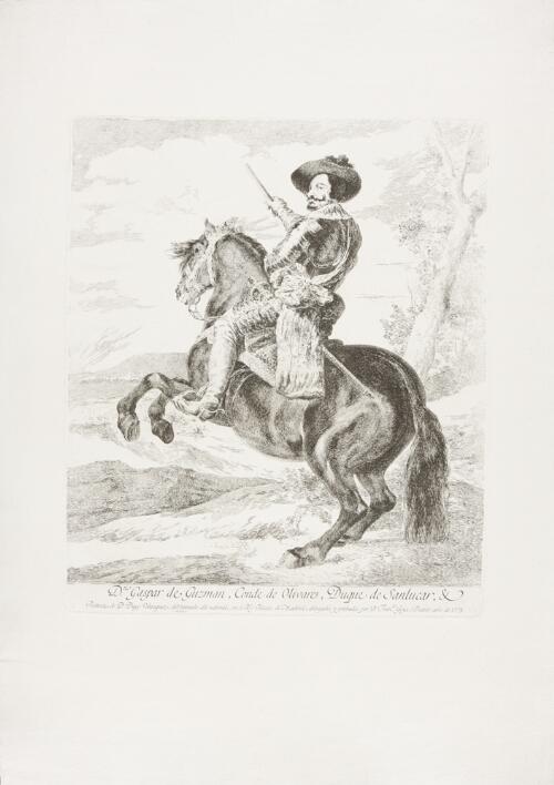 Copies after Velázquez: Gaspar de Guzman, conde-duque de Olivares
