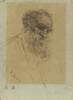Aronson, Naum Lvovich - A Portrait of Count Leo Tolstoy