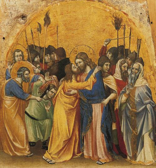Coronation of the Virgin Altarpiece:  Betrayal