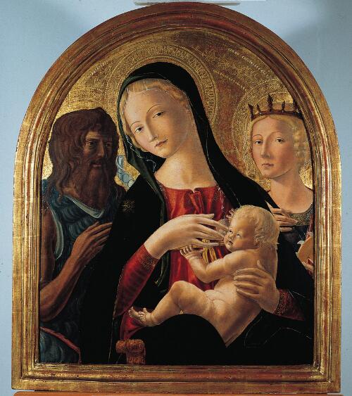 Madonna and Child with Saints John the Baptist and Catherine of Alexandria